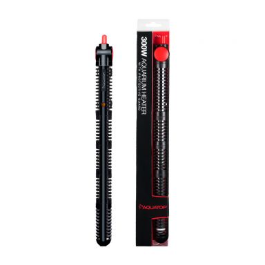AQUATOP 300W Premier Glass Heater w/ Protective Guard Submersible for Tanks up to 80 Gal, HTG-300